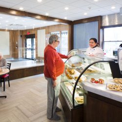 The bakery at Quantum - baker and patient