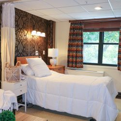 bed at Quantum Rehab