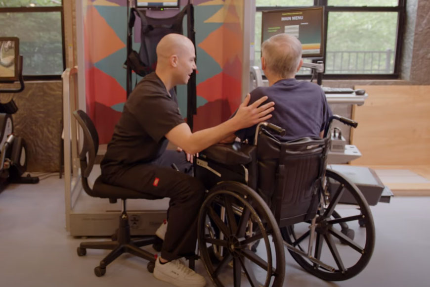 Success Stories - therapist with patient